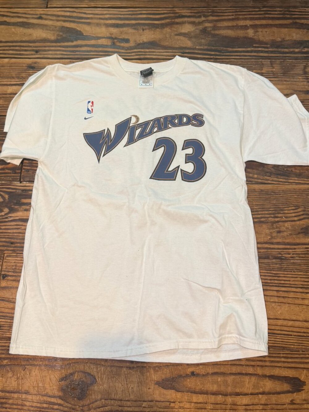 Vintage Team Nike Michael Jordan Washington Wizards T-Shirt Mens Size Medium Y2K